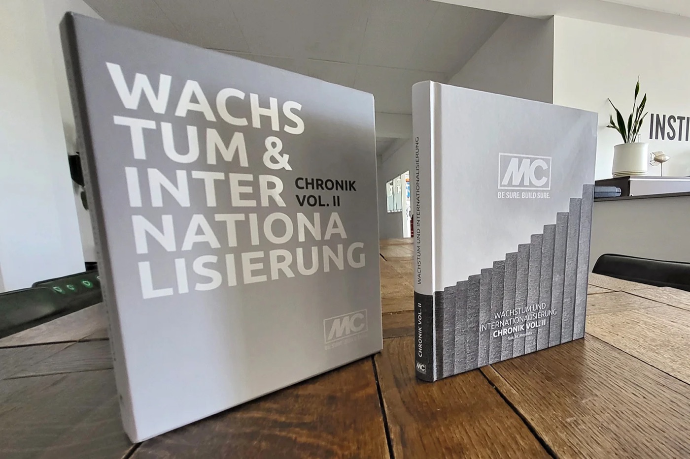 Chronik-Gestaltung für MC-Bauchemie